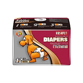 Hushpet Diapers Köpek Kilodu XL Boy (12'li)