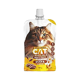 EuroGold Cat Ördek Etli ve Balkabaklı Kedi Ödül Maması (100 g)