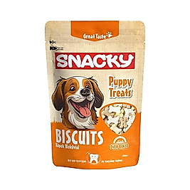 Snacky Etli Yavru Köpek Bisküvisi (200 g)