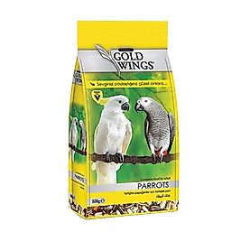 Gold Wings Classic Büyük Papağan Yemi (500 g)