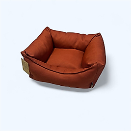Pet Boss Mellow Small Su Geçirmez Leke Tutmaz Kumaş Turuncu Kedi Köpek Yatağı