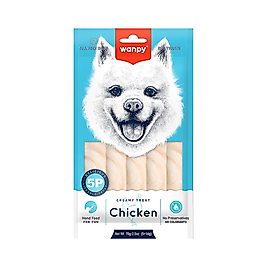 Wanpy Tavuk Etli Krema Köpek Ödülü (5 x 14 g)