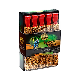 Gold Wings Eko Paket Ballı Muhabbet Kuş Krakeri (10'lu)