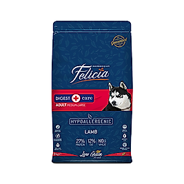 Felicia Digest Care Hipoalerjenik Az Tahıllı ve Kuzu Etli Yetişkin Köpek Maması (3 kg)