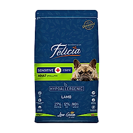 Felicia Sensitive Care Hipoalerjenik Düşük Tahıllı, Kuzu Etli & Pirinçli Küçük Irk Yetişkin Köpek Maması (6 kg)