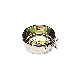 Orijin Vidalı Çelik Kuş Yemliği Vidalı (150 ml) 5 oz