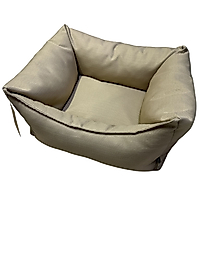 Pet Boss Mellow Small Su Geçirmez Leke Tutmaz Kumaş Krem Kedi Köpek Yatağı