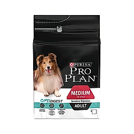 Purina Pro Plan Kuzu Etli Orta Irk Yetişkin Köpek Maması (3 kg)