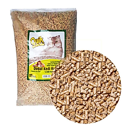 Quik Çam Peleti Kedi Kumu 15 Kg