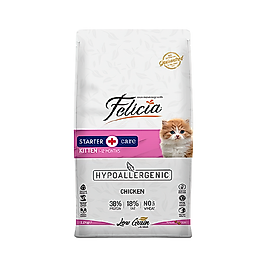 Felicia Starter Care Hipoalerjenik Az Tahıllı ve Tavuk Etli Yavru Kedi Maması (12 kg)
