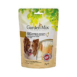 Garden Mix Sargılı Pres Kemik Köpek Ödülü (75 g)