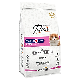 Felicia Starter Care Hipoalerjenik Az Tahıllı ve Tavuk Etli Yavru Kedi Maması (2 kg)