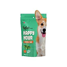 Reflex Plus Happy Hour Ağız ve Diş Sağlığı Destekleyici Köpek Ödül Maması (60 g)