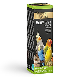 Gold Wings Kuşlar İçin Multi Vitamin 20 ml