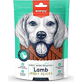 Wanpy Yumuşak Kuzu Eti Dilimleri Köpek Ödülü 100 gr
