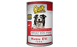 Quik Kuzu Etli Yetişkin Köpek Konserve (415 g)